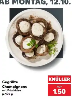 Kaufland KNÜLLER Gegrillte Champignons mit Frischkäse Angebot