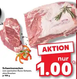 Kaufland Schweinenacken vom spanischen Duroc-Schwein Angebot