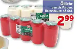 CENTERSHOP bolsius Öllicht Angebot