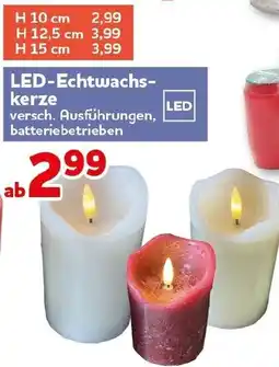 CENTERSHOP LED-Echtwachs-Kerze Angebot