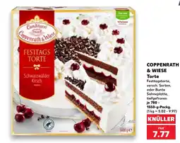 Kaufland COPPENRATH & WIESE Torte Angebot