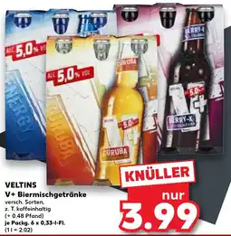 Kaufland VELTINS V+ Biermischgetränke Angebot