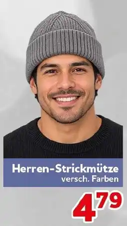 CENTERSHOP Herren-Strickmütze Angebot