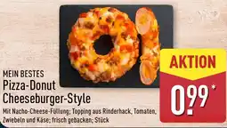 Aldi Nord MEIN BESTES Pizza-Donut Cheeseburger-Style Angebot