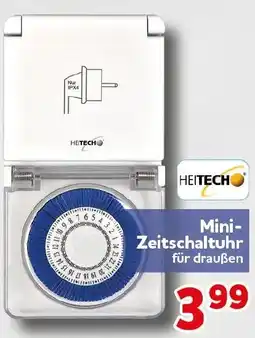 CENTERSHOP HEITECH Mini-Zeitschaltuhr für draußen Angebot