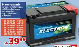 CENTERSHOP Starterbatterie ELECTRON BASIC Angebot