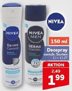 CENTERSHOP NIVEA Deospray Angebot