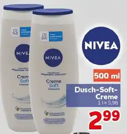 CENTERSHOP NIVEA Dusch-Soft-Creme Angebot