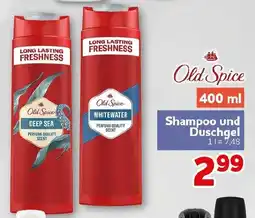 CENTERSHOP Old Spice Shampoo und Duschgel Angebot