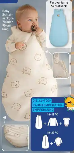 Aldi Nord Baby-Schlafsack Angebot