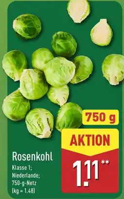 Aldi Nord Rosenkohl Angebot