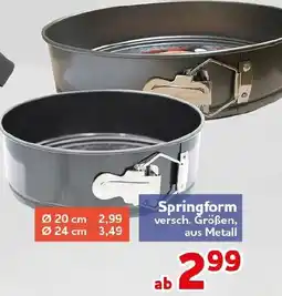 CENTERSHOP Springform Angebot