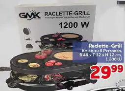 CENTERSHOP GMK Raclette-Grill Angebot