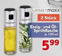CENTERSHOP GOURMETmaxx Essig- und Öl-Sprühflasche Angebot