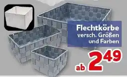 CENTERSHOP Flecht körbe Angebot