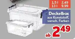CENTERSHOP Deckelbox aus Kunststoff Angebot