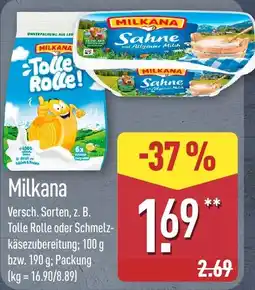 Aldi Nord Milkana Angebot