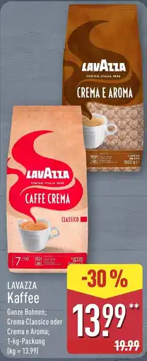 Aldi Nord LAVAZZA Kaffee Angebot