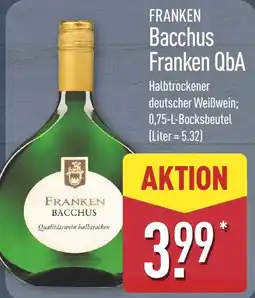 Aldi Nord Franken Bacchus Angebot