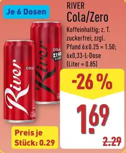 Aldi Nord River Cola/Zero Angebot