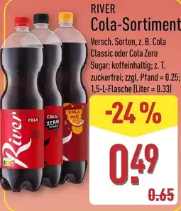 Aldi Nord River Cola-Sortiment Angebot