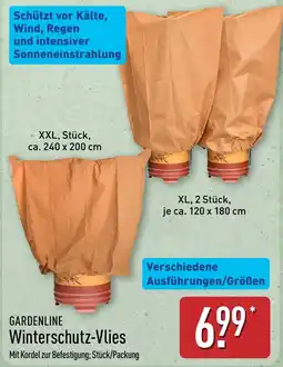 Aldi Nord GARDENLINE Winterschutz-Vlies Angebot