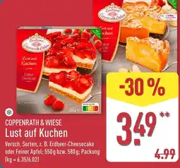 Aldi Nord COPPENRATH & WIESE Lust auf Kuchen Angebot