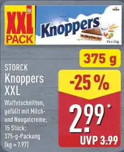 Aldi Nord STORCK Knoppers XXL Angebot