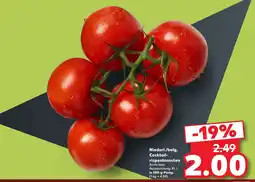 Kaufland Niederl./belg. Cocktail-rispentomaten Angebot