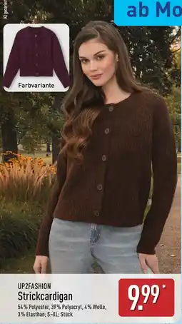 Aldi Nord UP2FASHION Strickcardigan Angebot