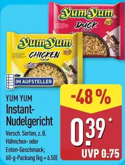 Aldi Nord Yum Yum Instant-Nudelgericht Angebot