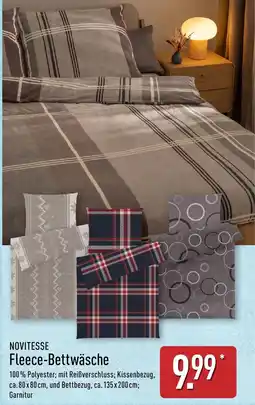 Aldi Nord NOVITESSE Fleece-Bettwäsche Angebot