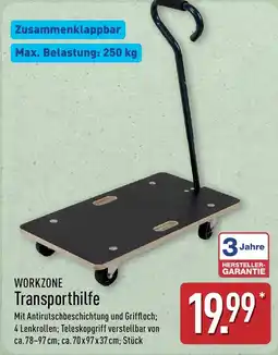 Aldi Nord WORKZONE Transporthilfe Angebot