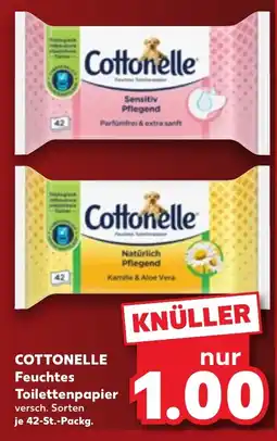 Kaufland COTTONELLE Feuchtes Toilettenpapier Angebot
