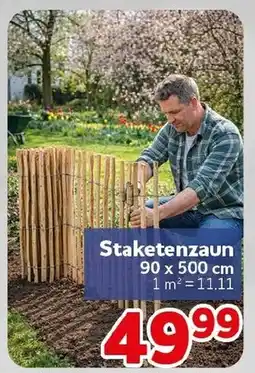 Staketenzaun „haselnuss“ Angebot bei toom Baumarkt