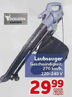 CENTERSHOP DORATEX GARDEN Laubsauger Angebot