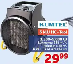 CENTERSHOP KUMTEL 5 kW HC-Tool Angebot