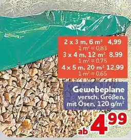 CENTERSHOP Gewebeplane Angebot