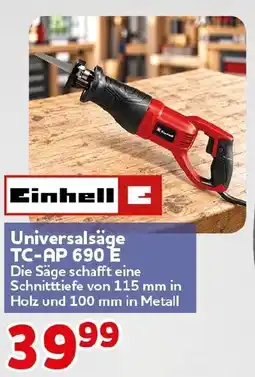 CENTERSHOP Einhell Universalsäge TC-AP 690 E Angebot