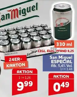 CENTERSHOP San Miguel ESPECIAL Angebot