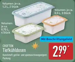 Aldi Nord CROFTON Tiefkühldosen Angebot