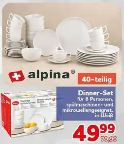 CENTERSHOP alpina Dinner-Set Angebot