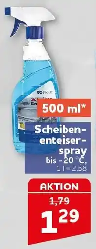 CENTERSHOP PROLIX Scheibenenteiser-spray Angebot