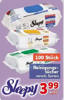 CENTERSHOP Sleepy Reinigungstücher Angebot