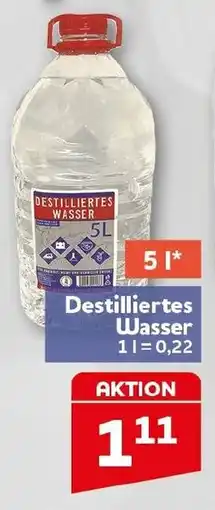 CENTERSHOP Destilliertes Wasser Angebot