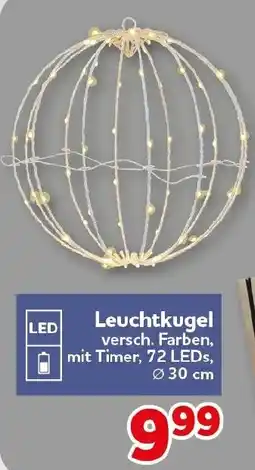 CENTERSHOP Leuchtkugel Angebot
