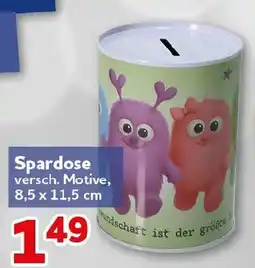 CENTERSHOP Spardose versch. Motive Angebot
