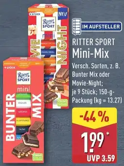 Aldi Nord Ritter Sport Mini-Mix Angebot