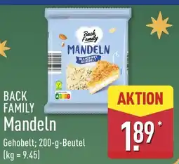 Aldi Nord Back Family Mandeln Angebot