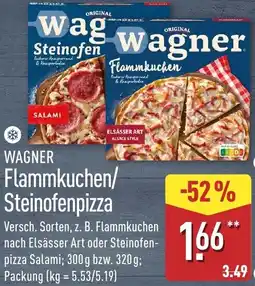 Aldi Nord Wagner Flammkuchen/Steinofenpizza Angebot